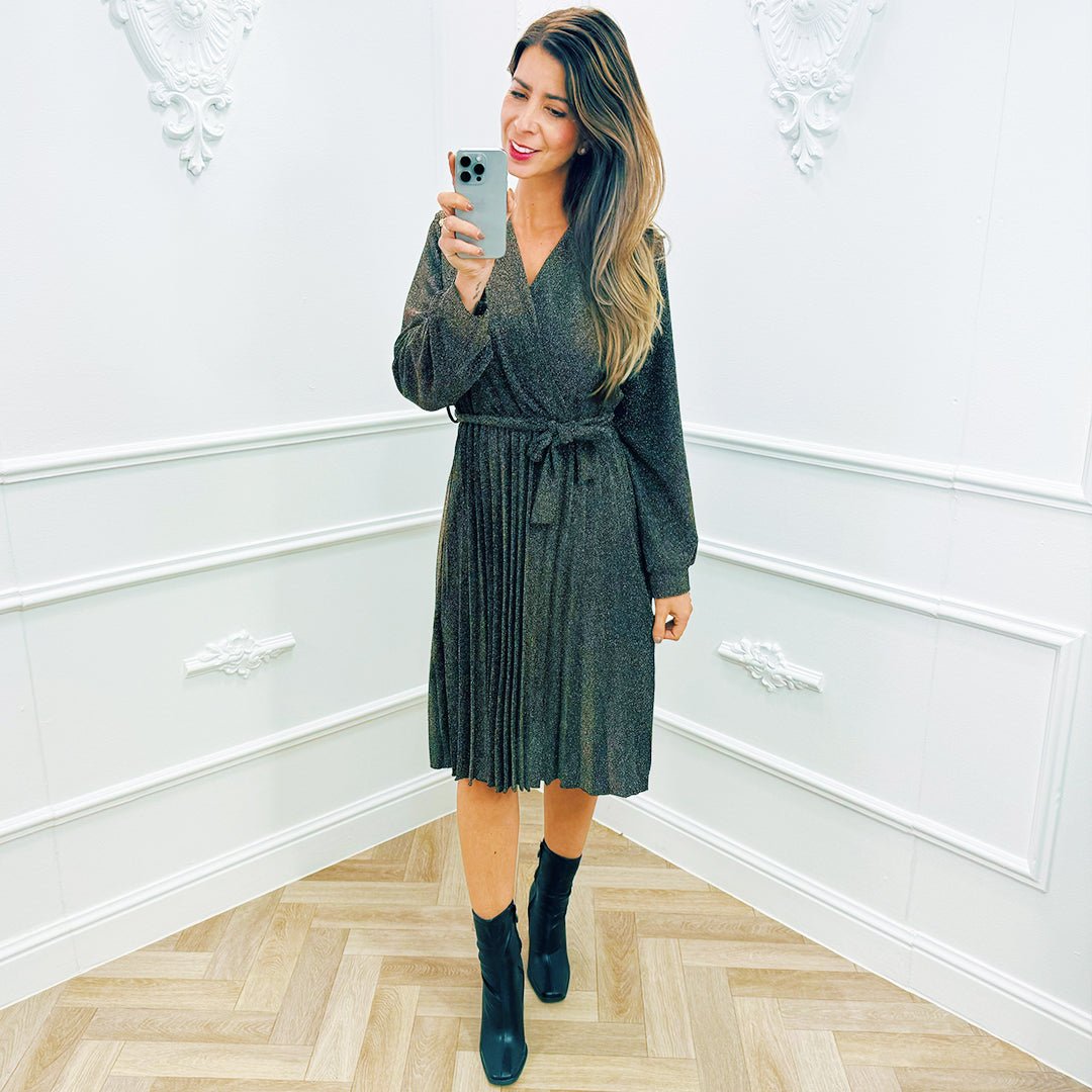 Jurk Emma Goud - BlushFashionstore