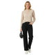 Kanten Blouse Wijde Mouwen Babyroze Dames