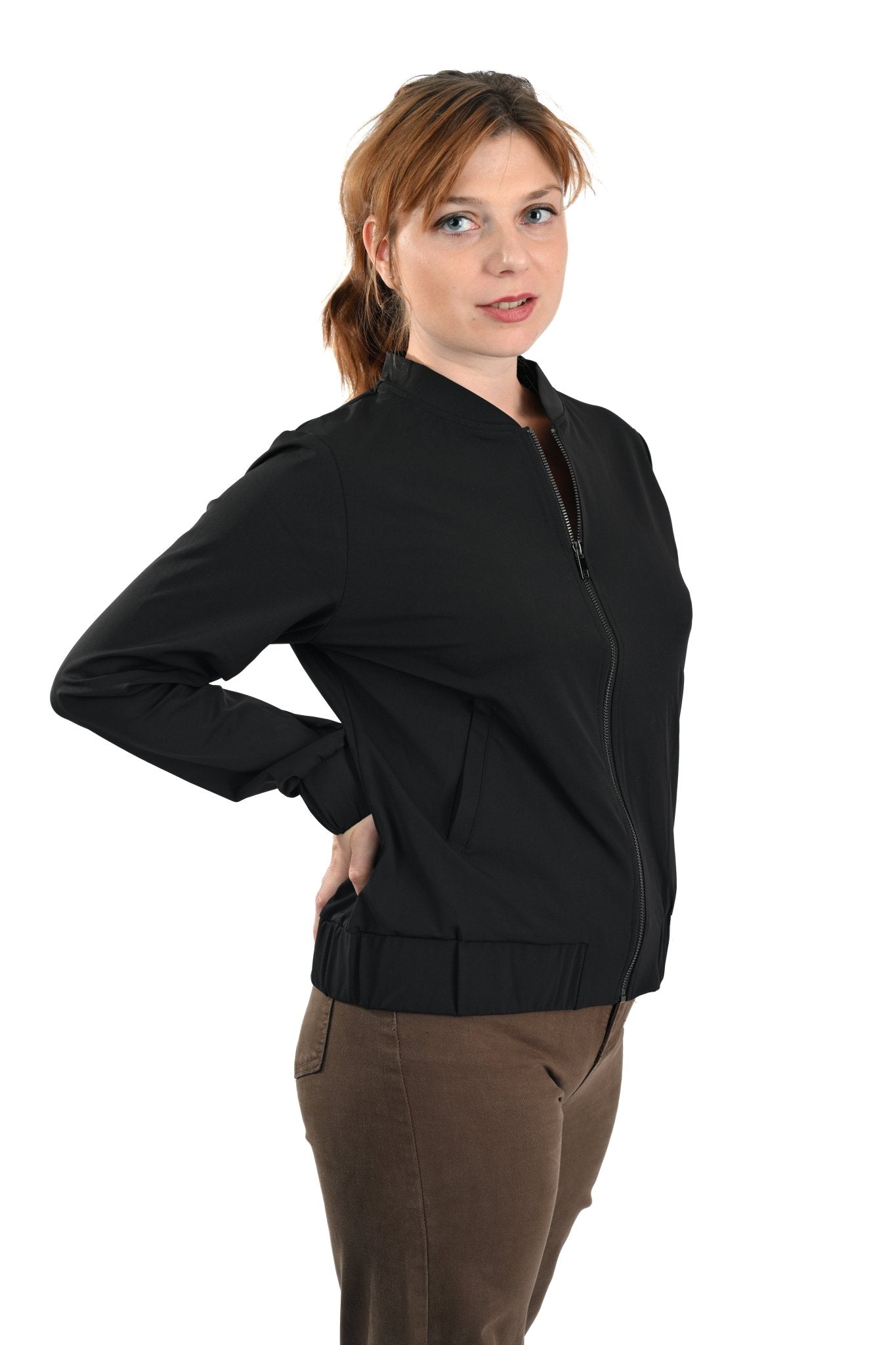 MI Piace Bomberjack – Zwart - BlushFashionstore