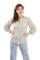 Mi Piace Kantblouse – Beige Elegantie - BlushFashionstore