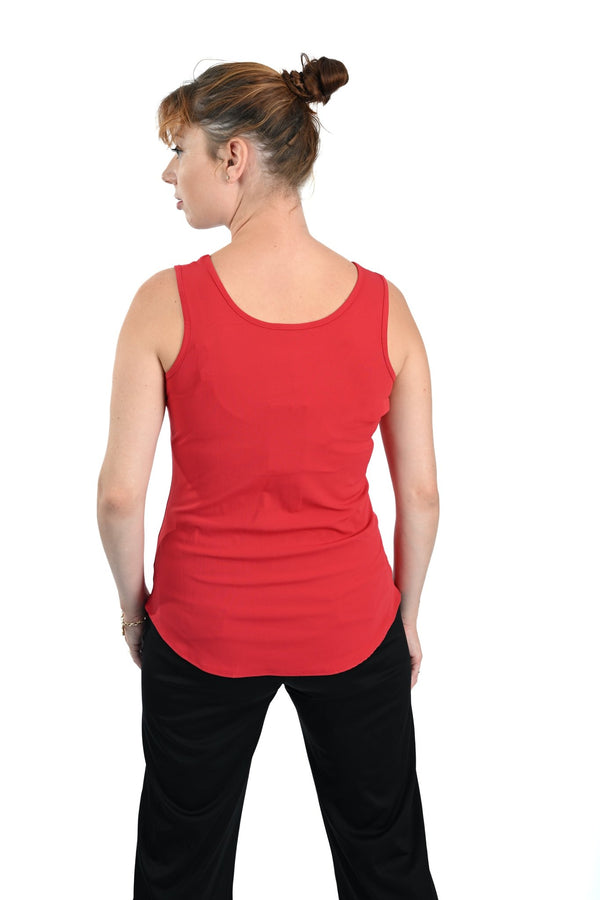 
                    
                      Mi Piace Singlet in dieprood Krachtig, vrouwelijk en tijdloos - BlushFashionstore
                    
                  