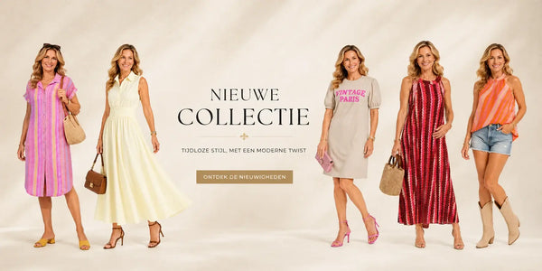 Nieuwe collectie BlushFashionstore: zomerjurken, gestreepte top en jeansshort – tijdloze stijl met een moderne twist