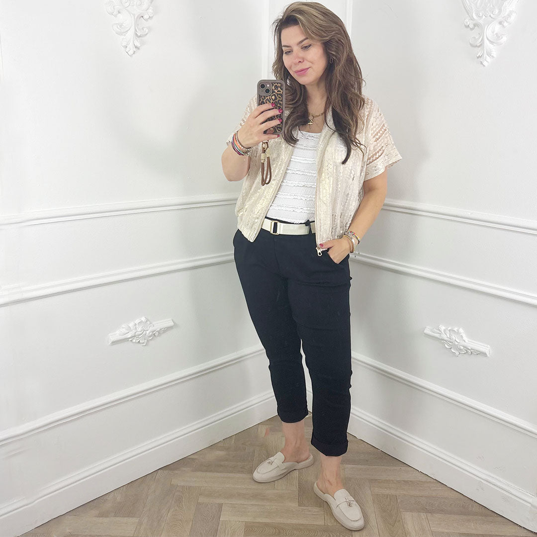 Nora Jacket Goudkleur - BlushFashionstore