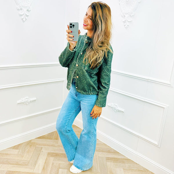 Panter Bomber Army - BlushFashionstore