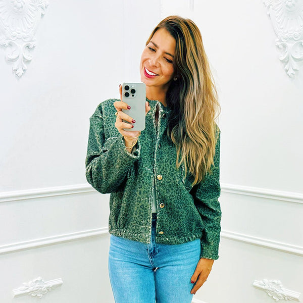 Panter Bomber Army - BlushFashionstore