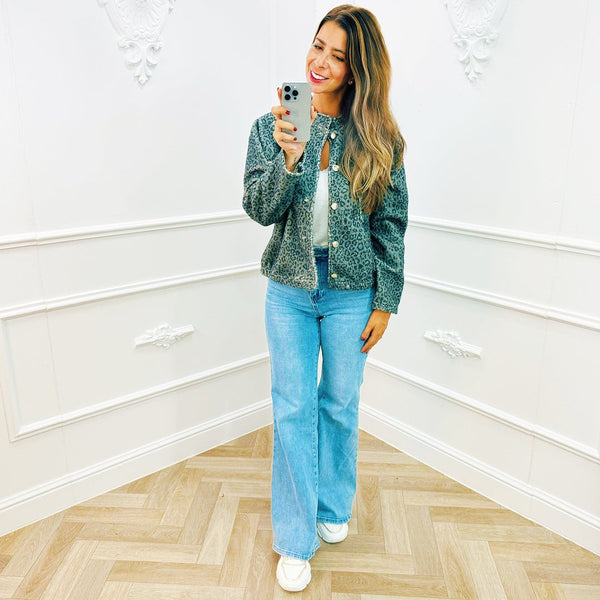 
                    
                      Panter Bomber Grijs - BlushFashionstore
                    
                  