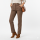 Party Luxe Broek Glitter Brown met Diamantjes