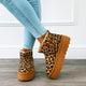 Platform Boots Mini Panter - BlushFashionstore