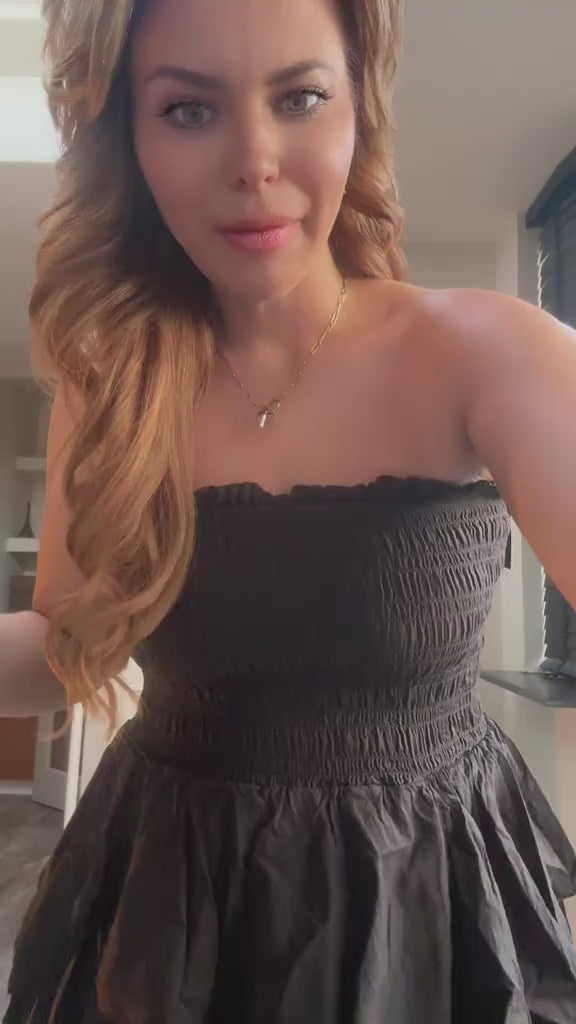 Lena Gelaagde Maxi Jurk - Beige