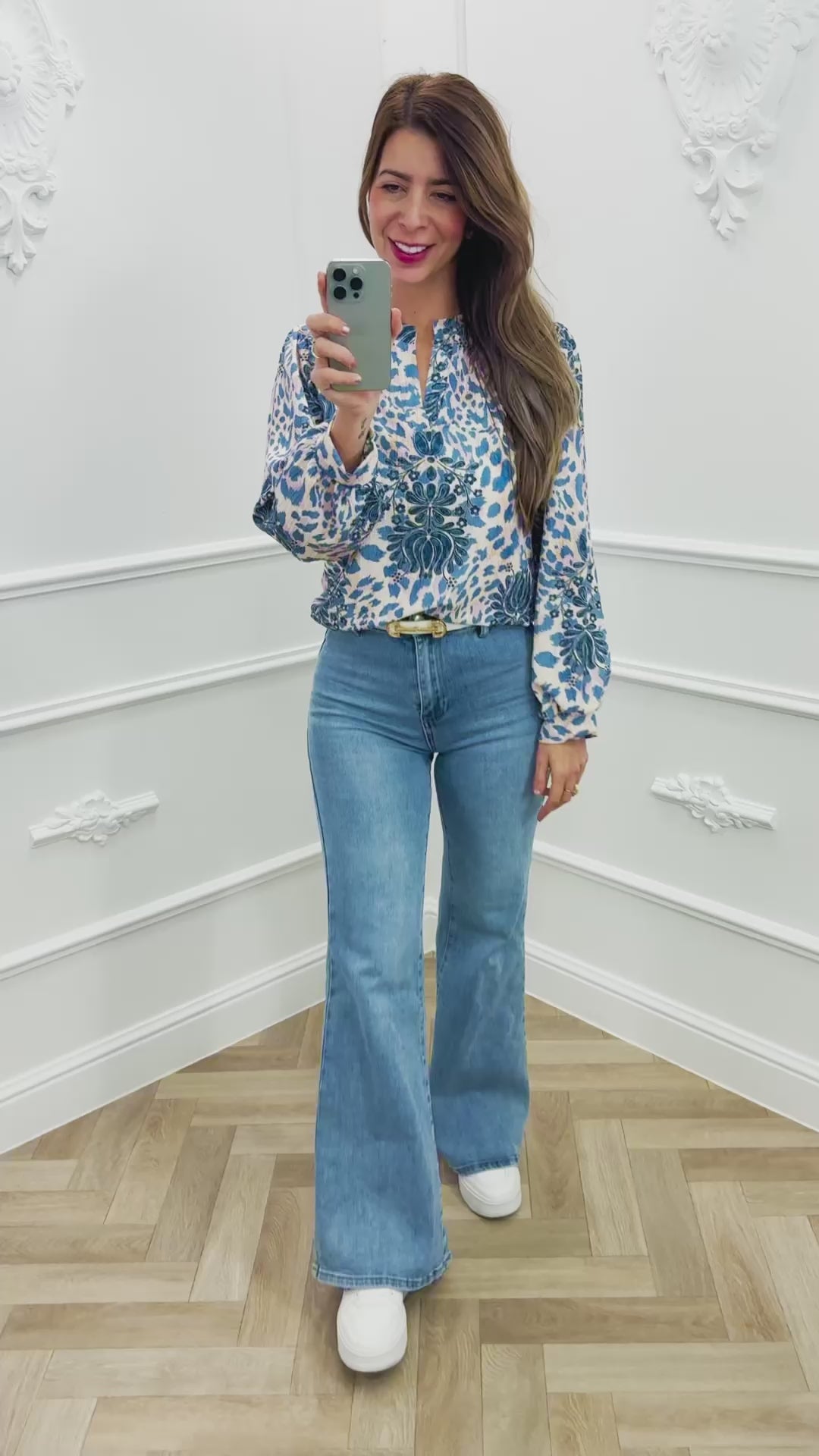 Blouse Amelie Blue