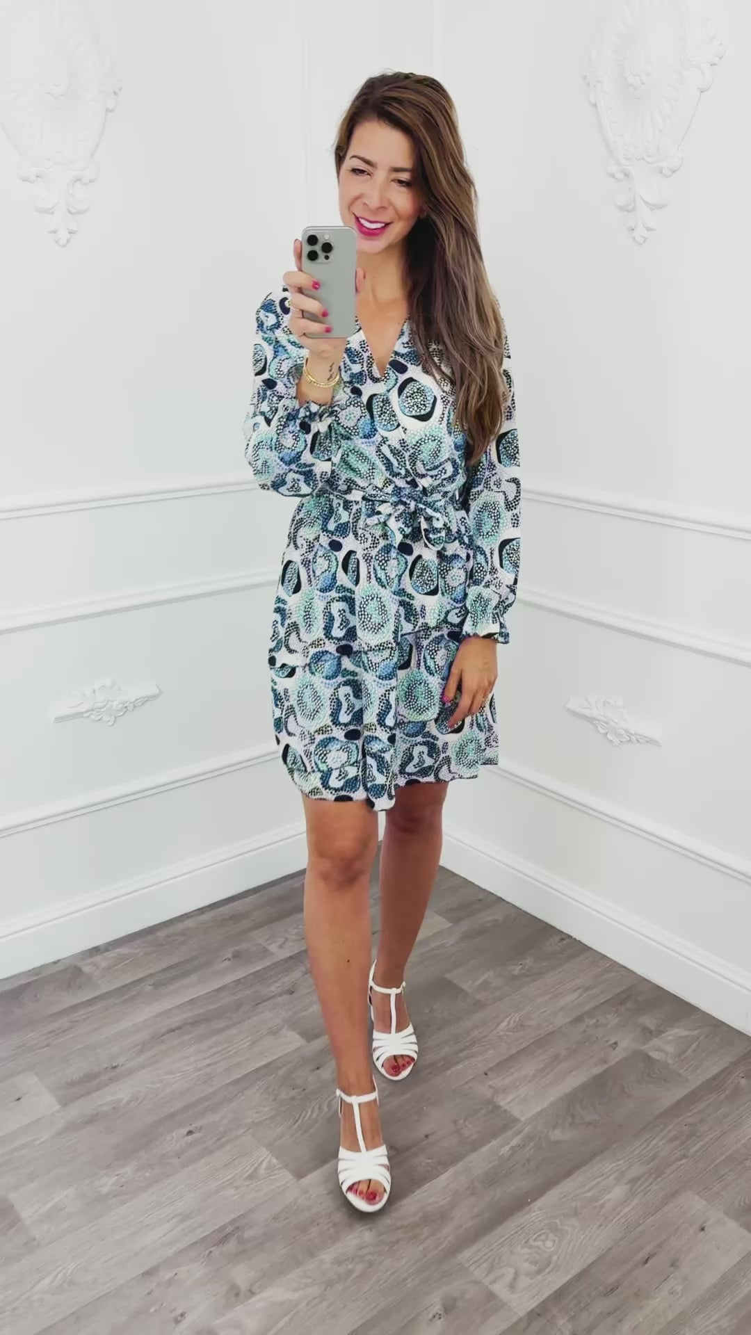 Robe pommelée
