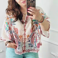 Elara Top Multicolor