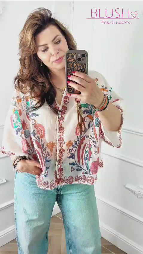 Elara Top Multicolor