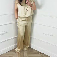 Zoya Broek Beige