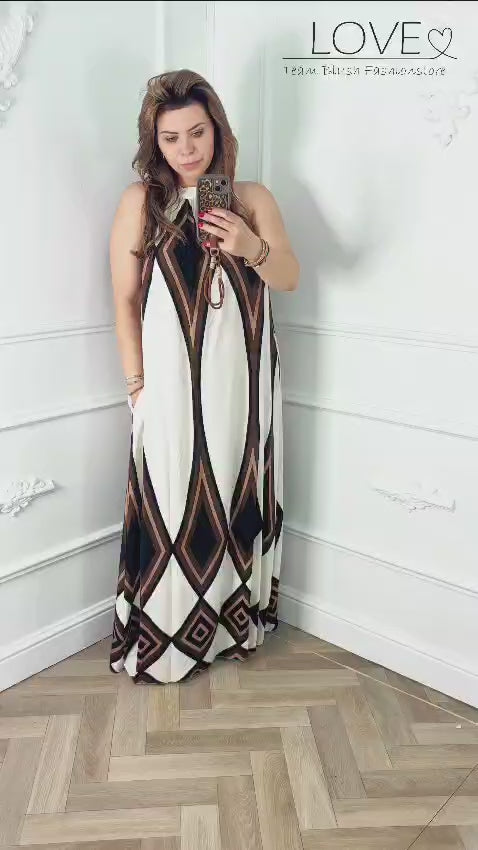 Riva Jurk Zandprint