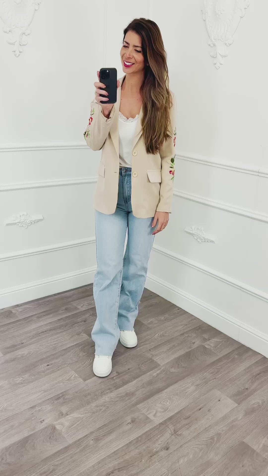 Blazer Lelie Beige