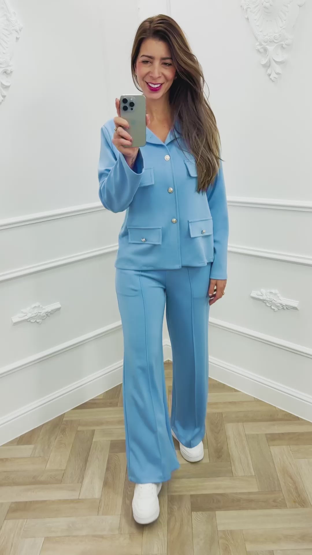 Nova Light Blue Jacket