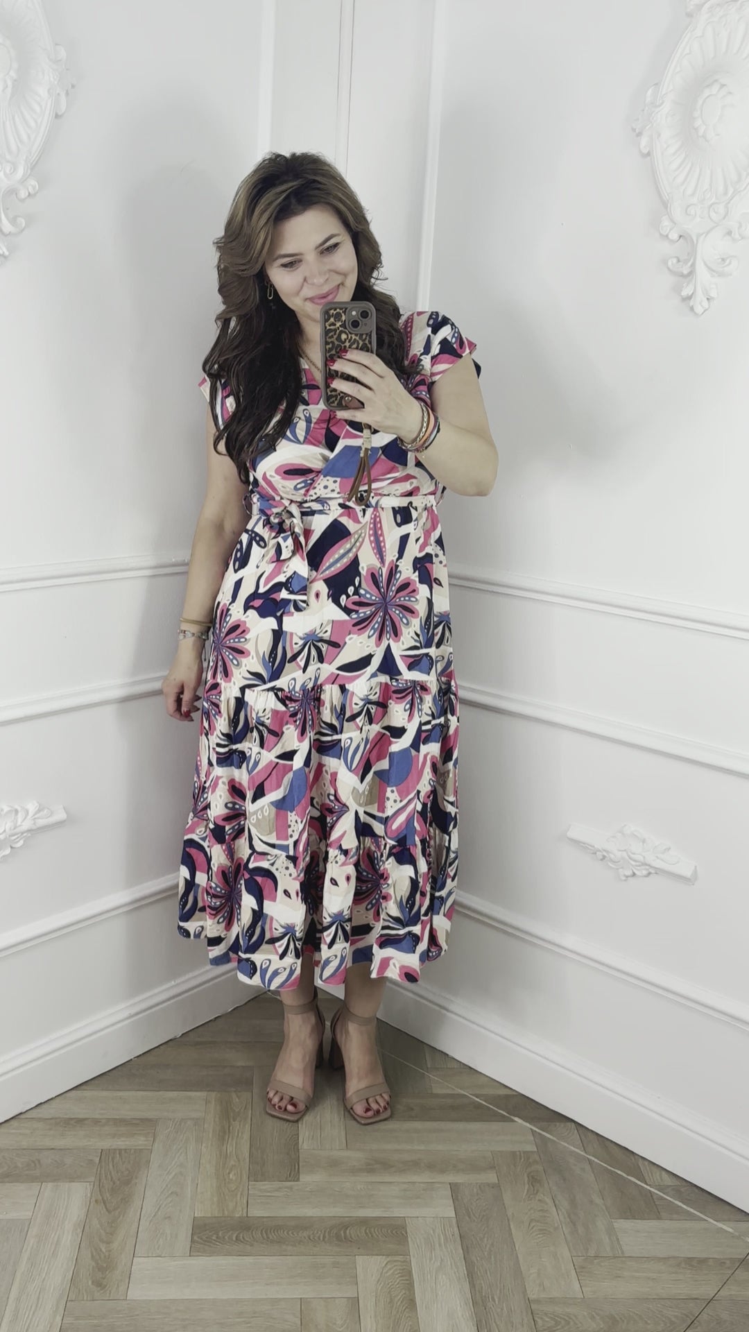Floral Jurk Multicolor