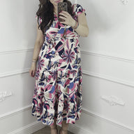 Floral Jurk Multicolor