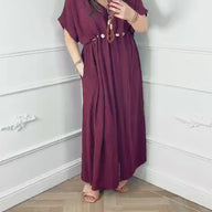 Noa Jurk Bordeaux
