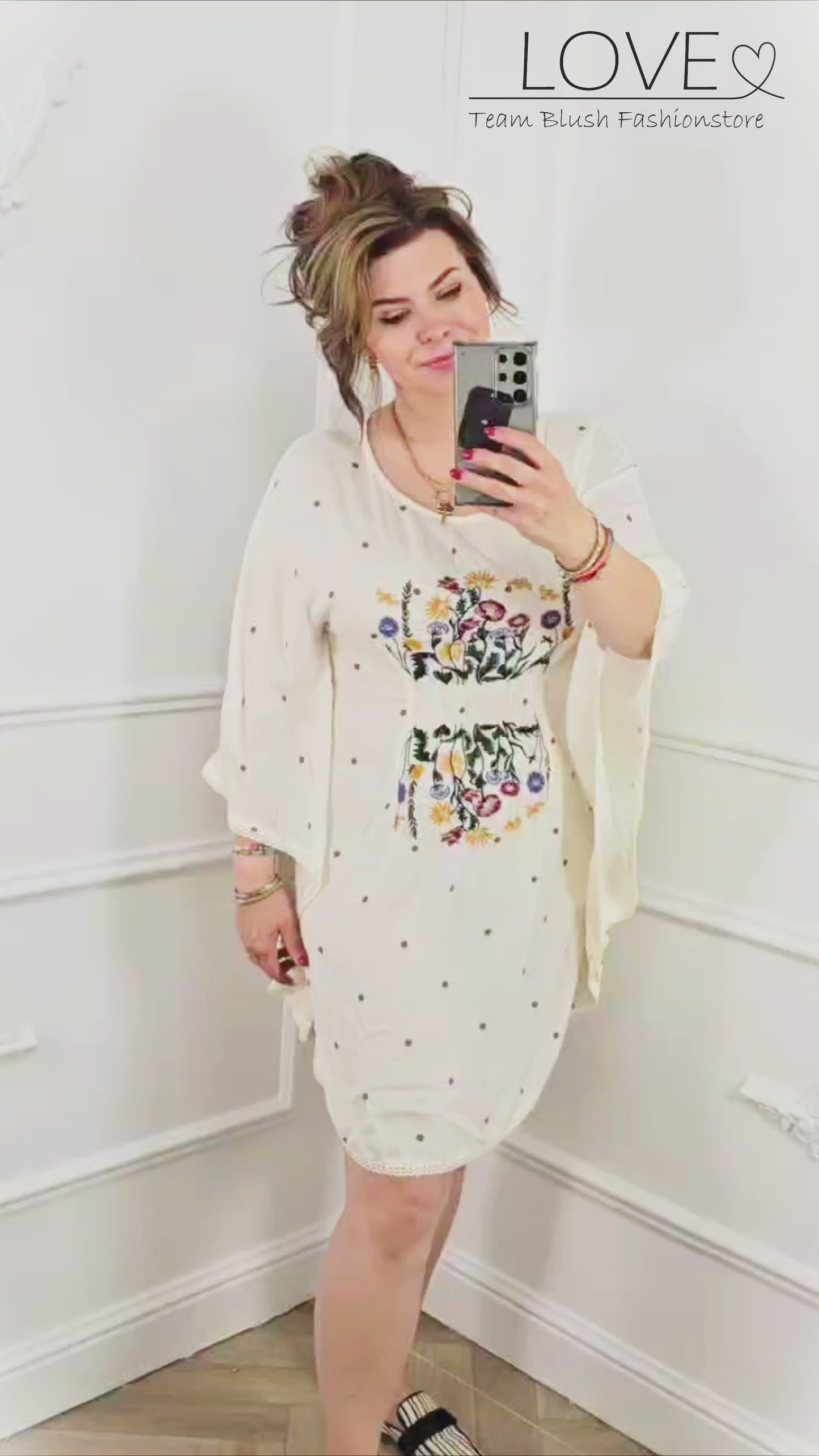 Mila Tuniekjurk Crème
