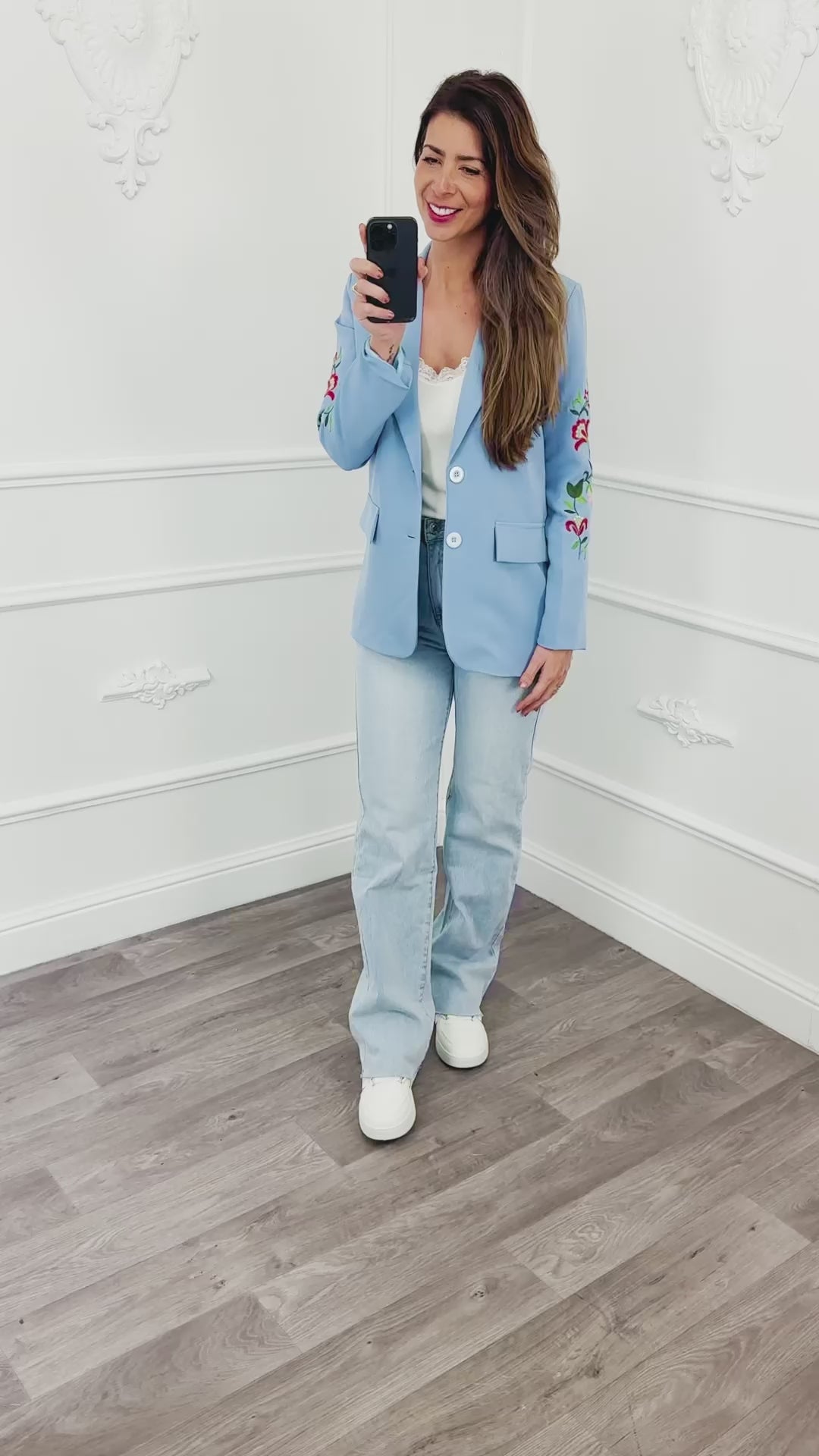 Blazer Lily Blue