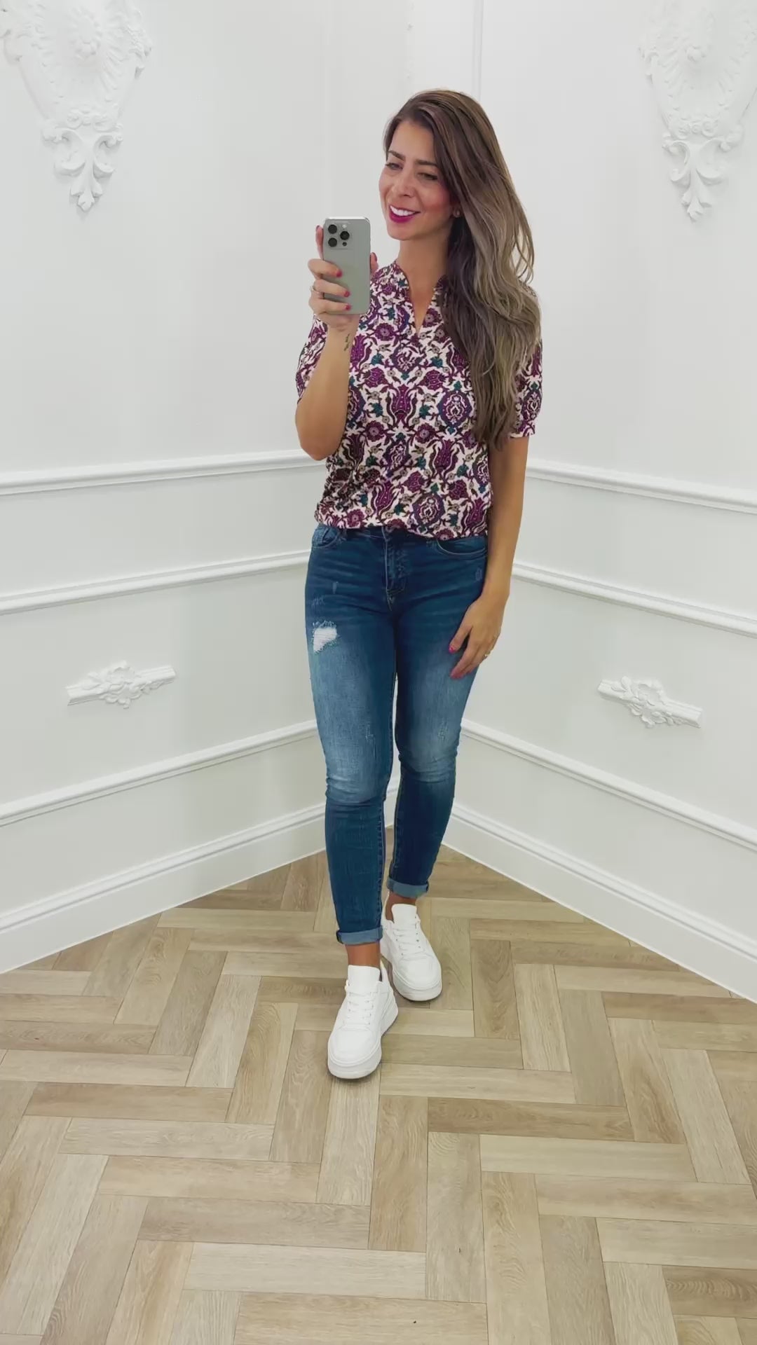 Top Baroque Magenta
