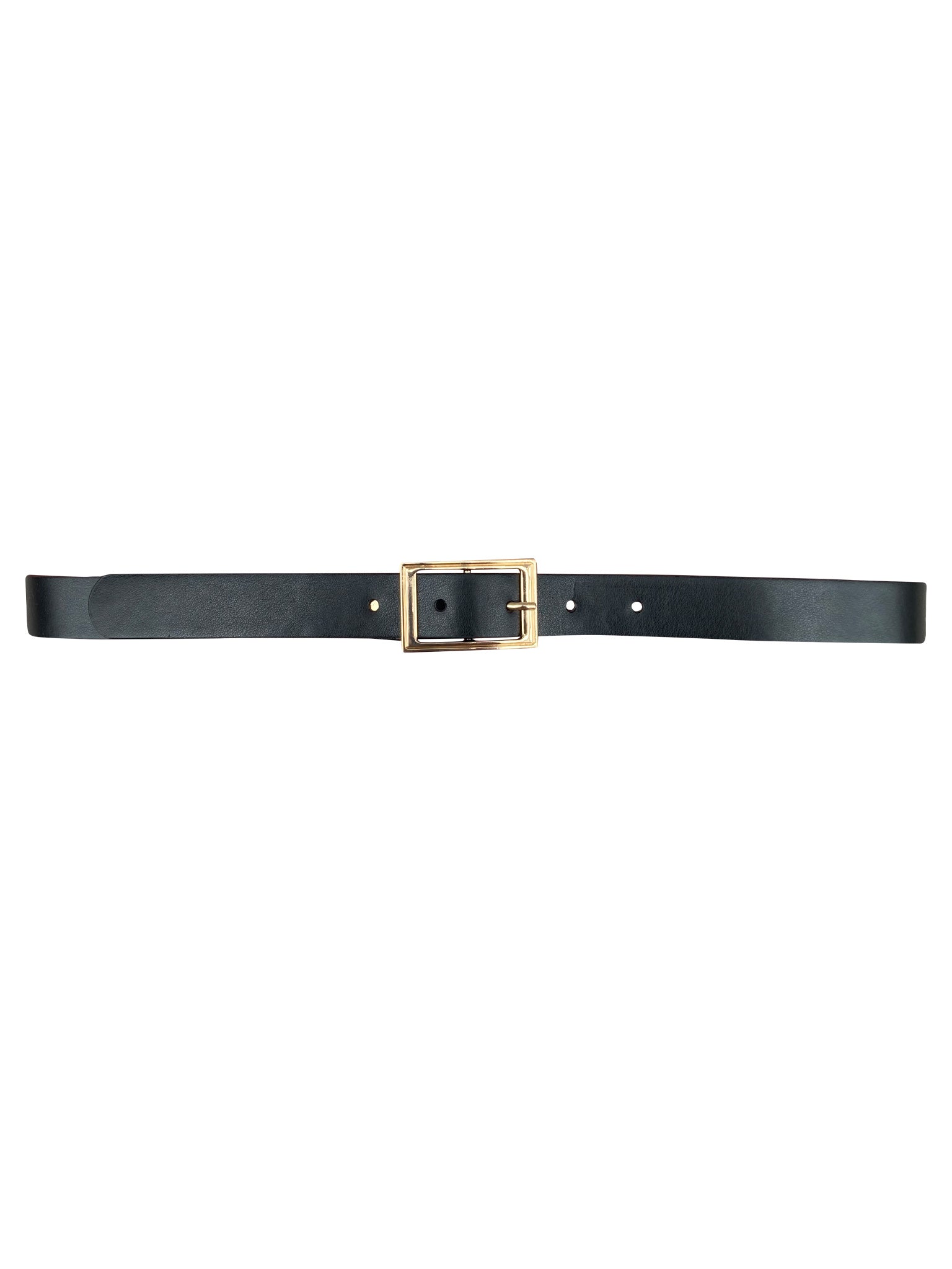 Riem Zwart Gouden Gesp