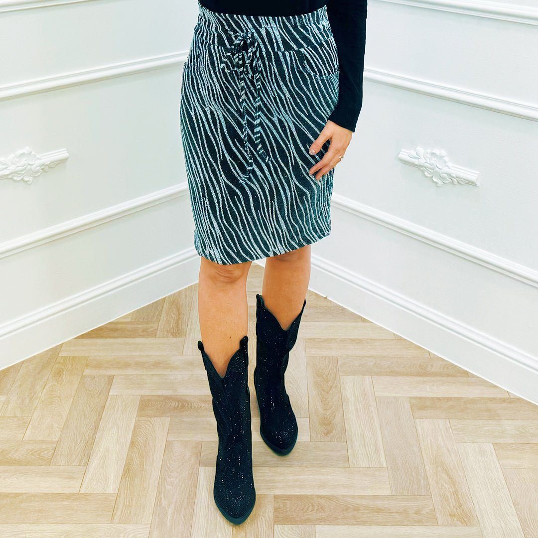 Rok Sara Zilver - BlushFashionstore