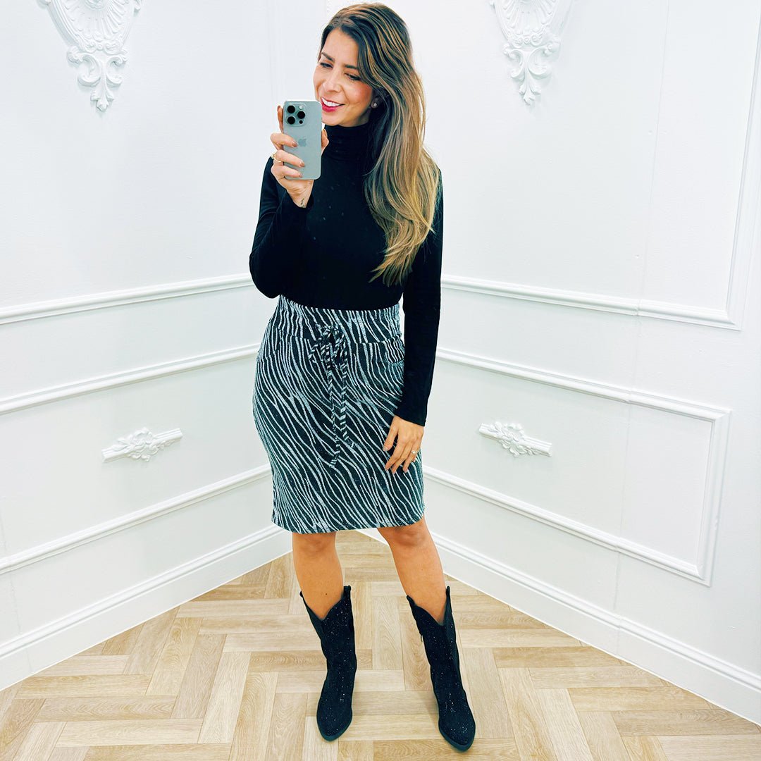 Rok Sara Zilver - BlushFashionstore