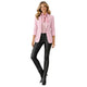 Satijnen Sjaal Hartjes Roze Dames