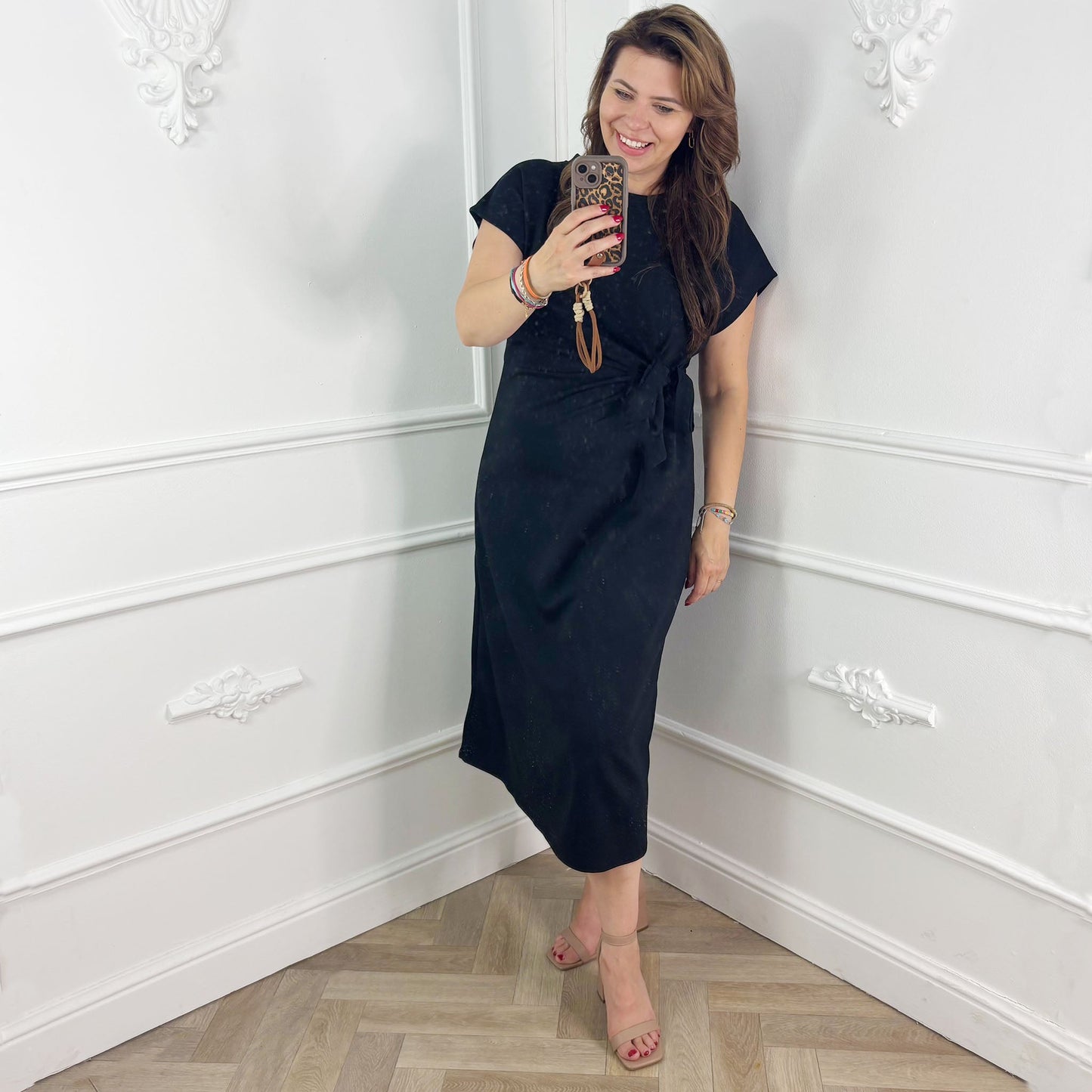 Sena Jurk Navy - BlushFashionstore