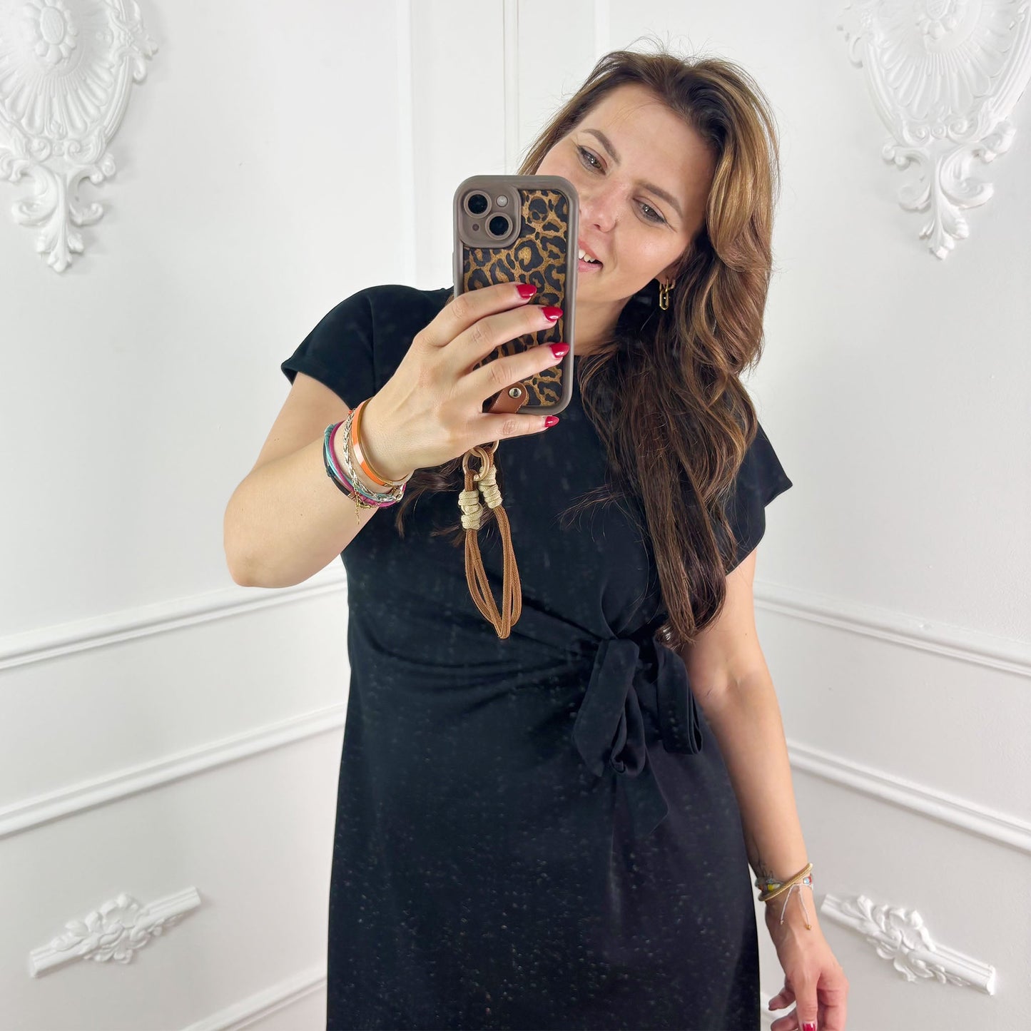 Sena Jurk Navy - BlushFashionstore