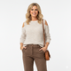 Pailletten Gebreide Top  Feestelijke Knitted Top