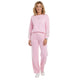 Set Kant Mouwen Roze Dames Co-ord
