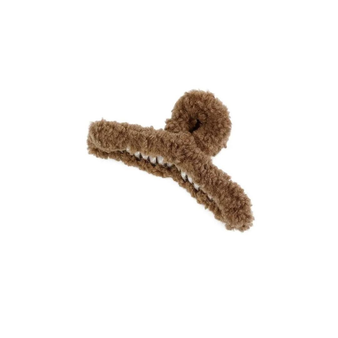 Teddy Haarclip Bruin - BlushFashionstore