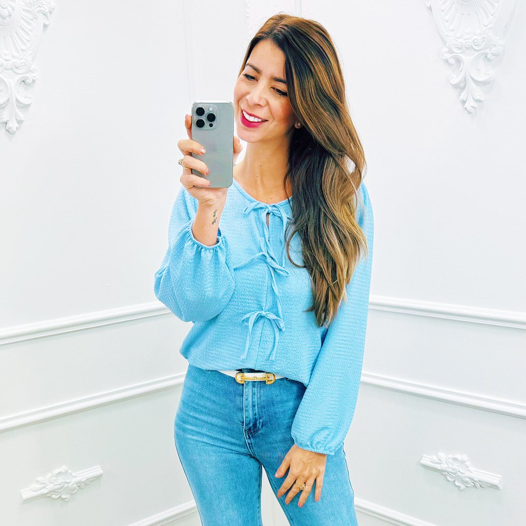 Top Celine Blauw - BlushFashionstore