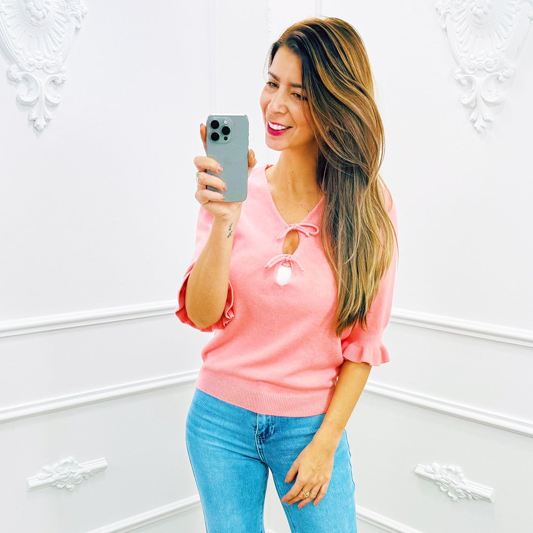 Top Juna Oranje - BlushFashionstore