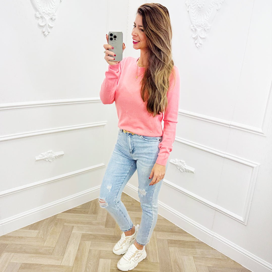Top Senna Koraal - BlushFashionstore