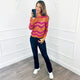 Top Zigzag Fuchsia - BlushFashionstore