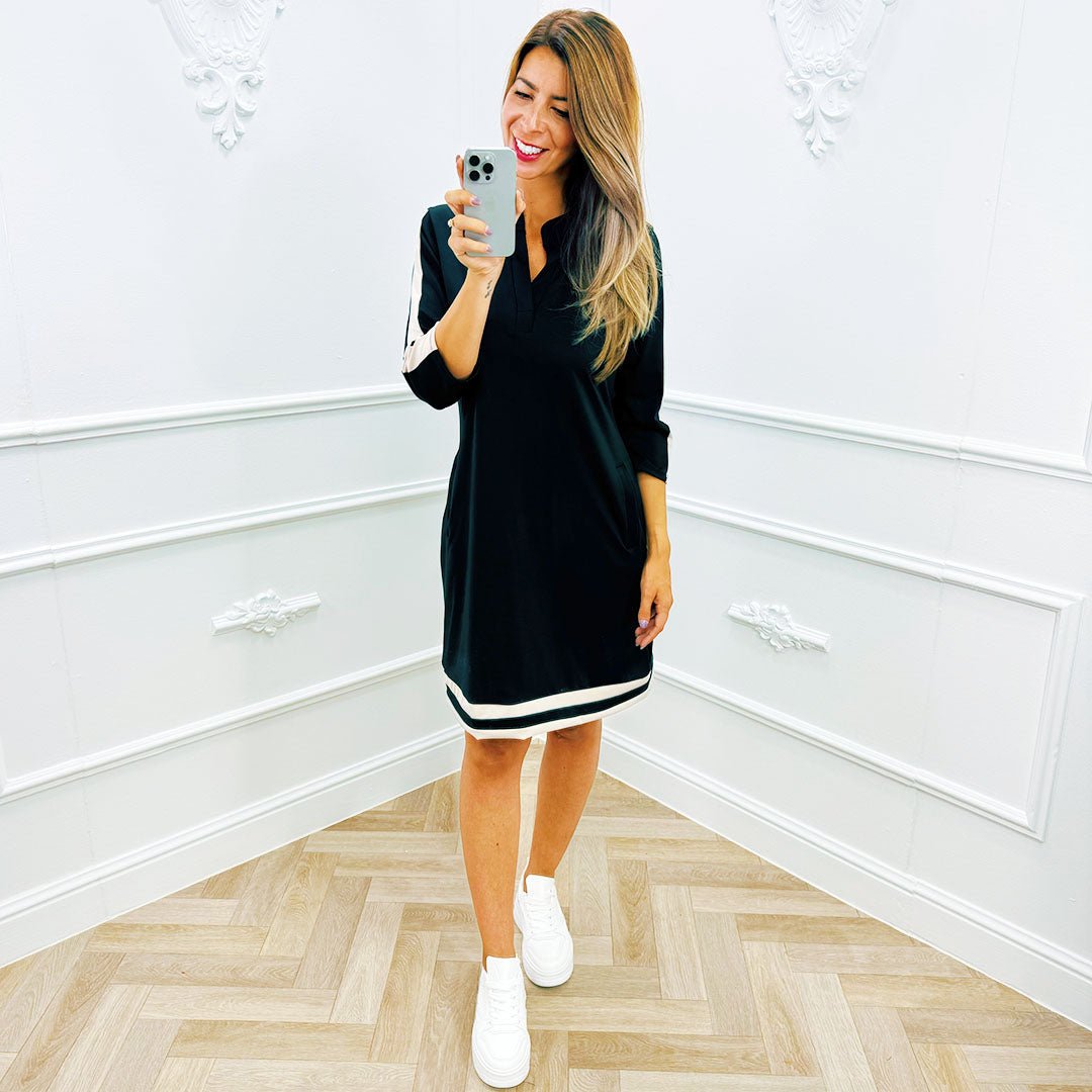 Travel Jurk Zwart - BlushFashionstore
