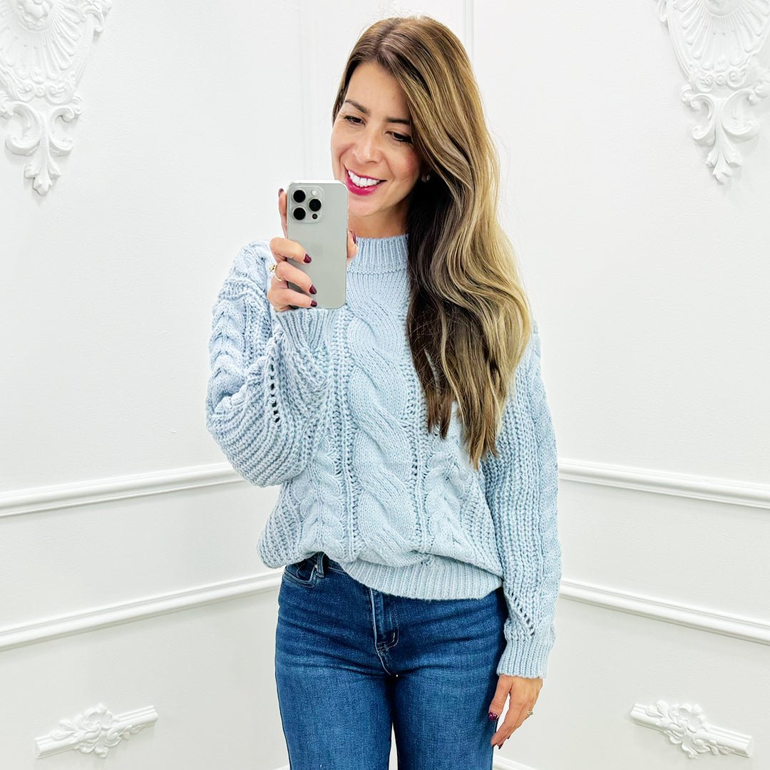 Trui Fenna Lichtblauw - BlushFashionstore