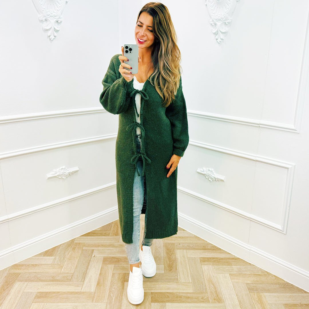 Vest Lang Strik Army - BlushFashionstore