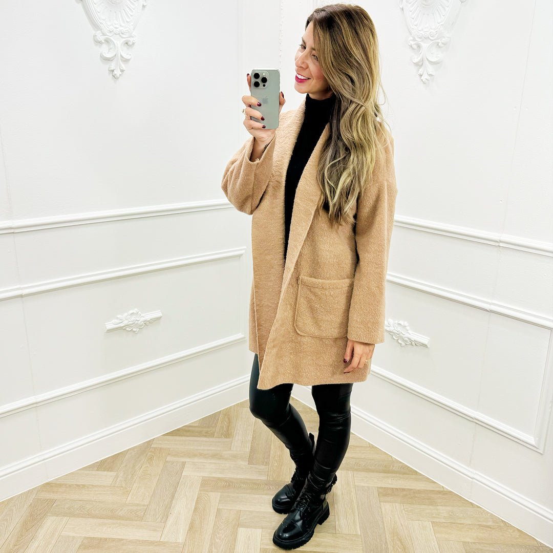Vest Lara Camel - BlushFashionstore