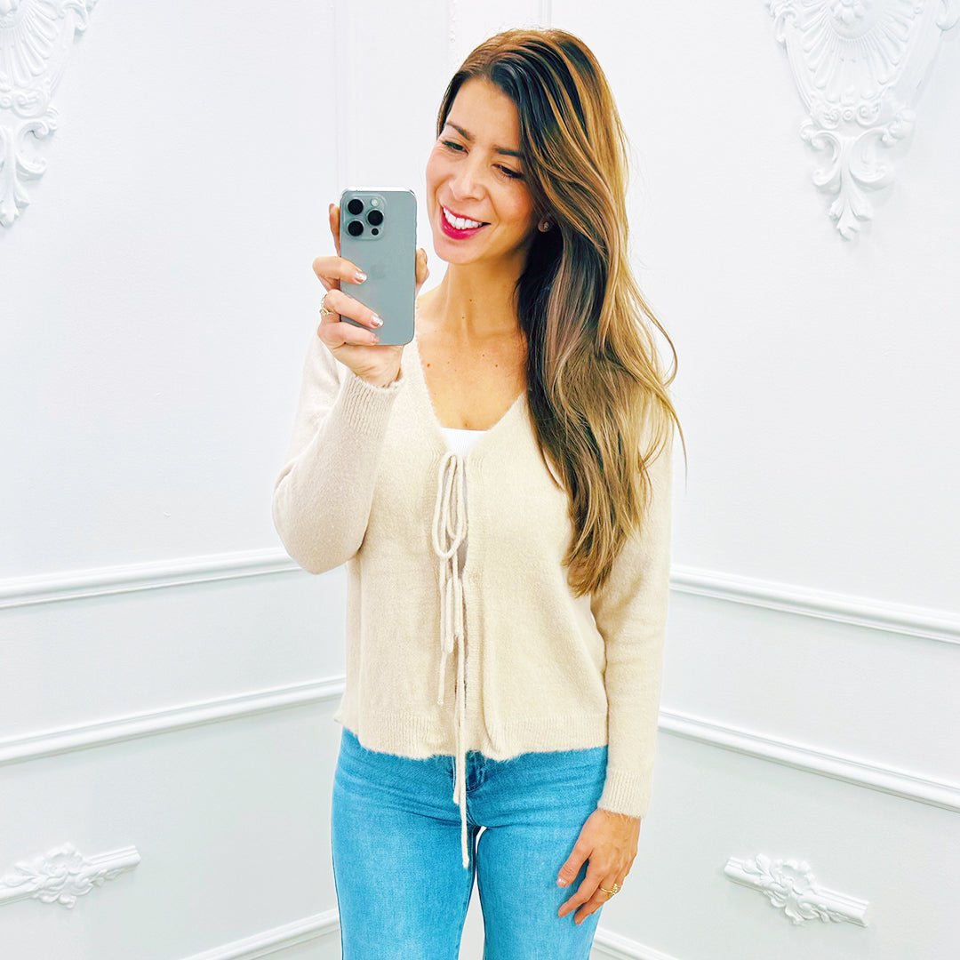 Vest Romy Beige - BlushFashionstore