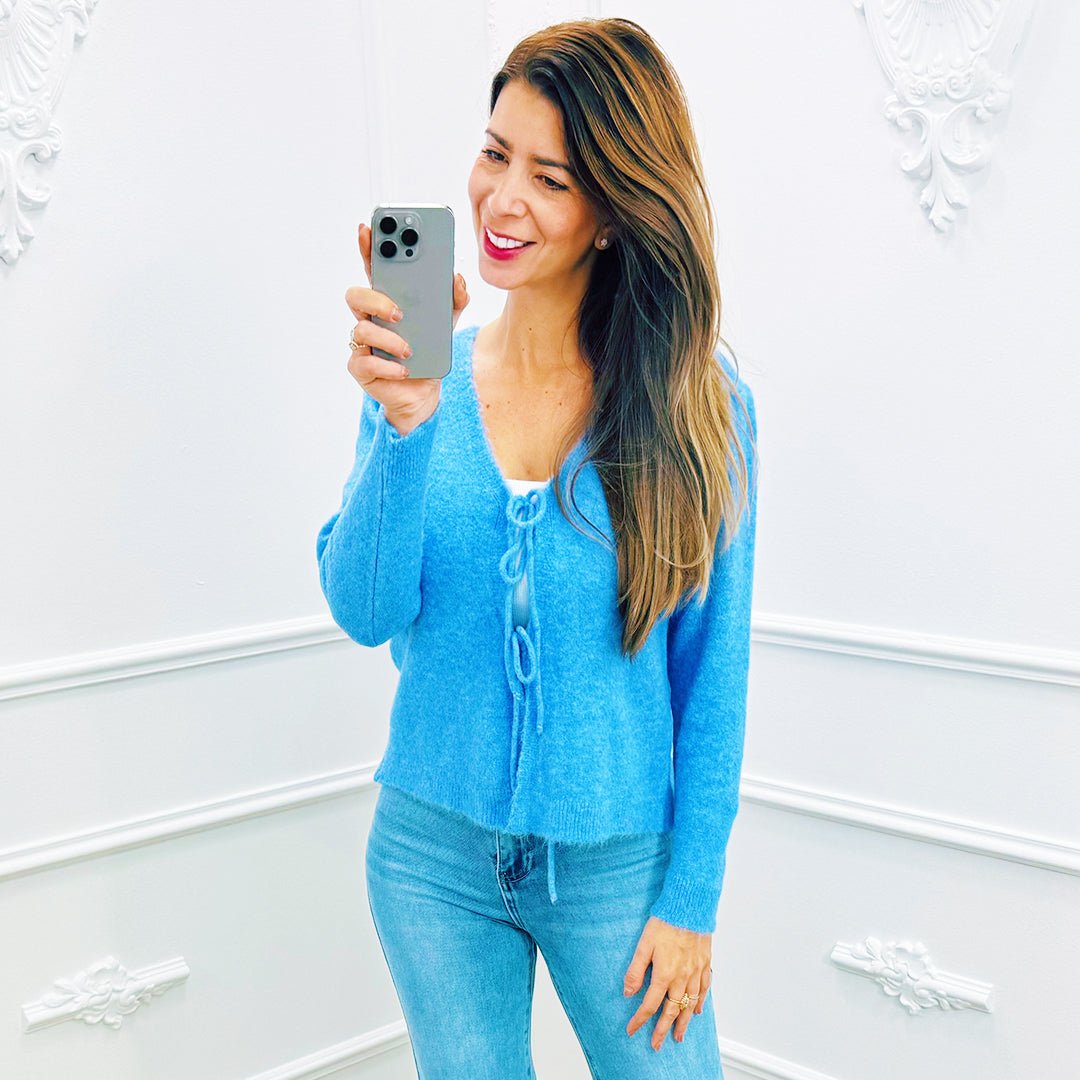 Vest Romy Blauw - BlushFashionstore
