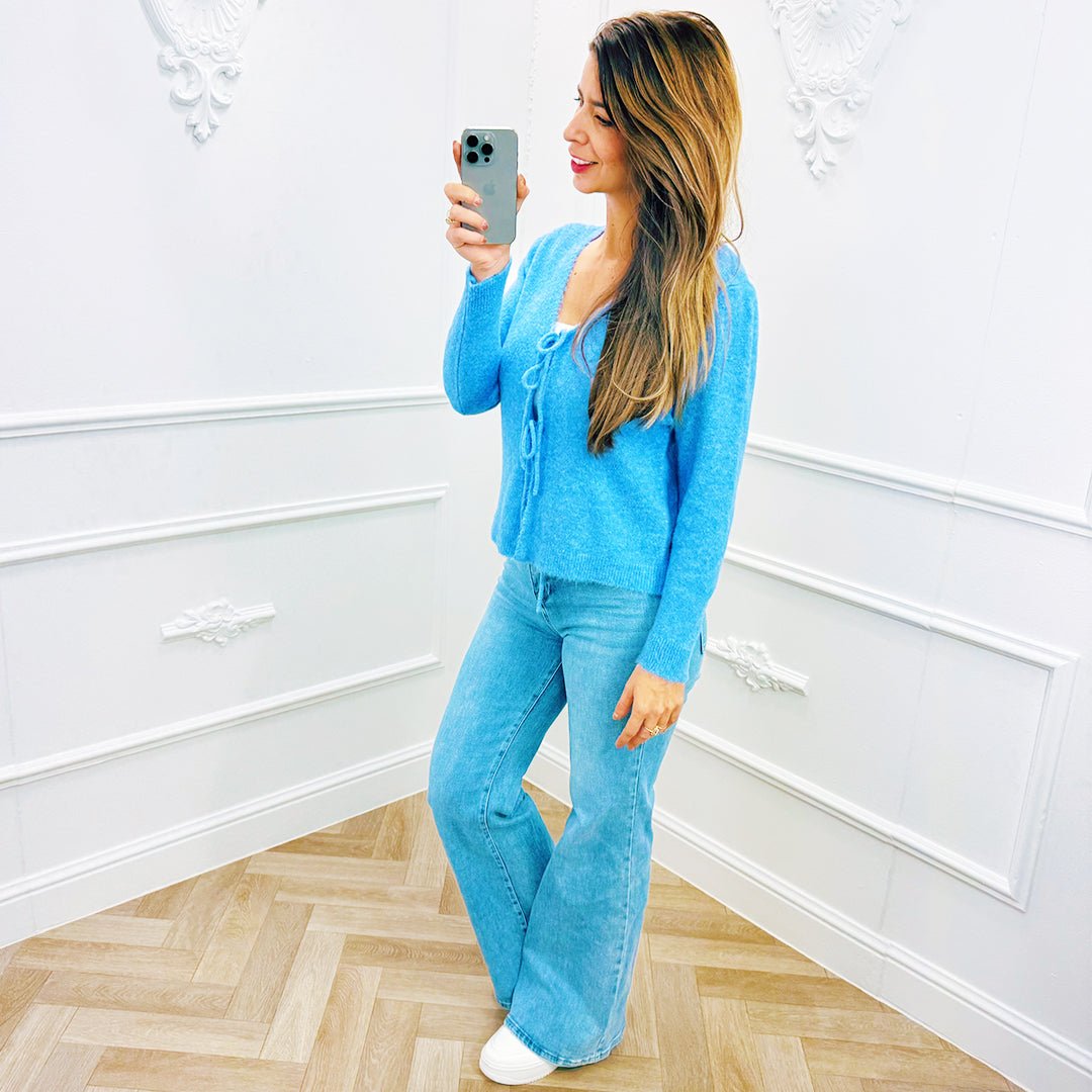 Vest Romy Blauw - BlushFashionstore