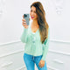 Vest Romy Mint Groen - BlushFashionstore