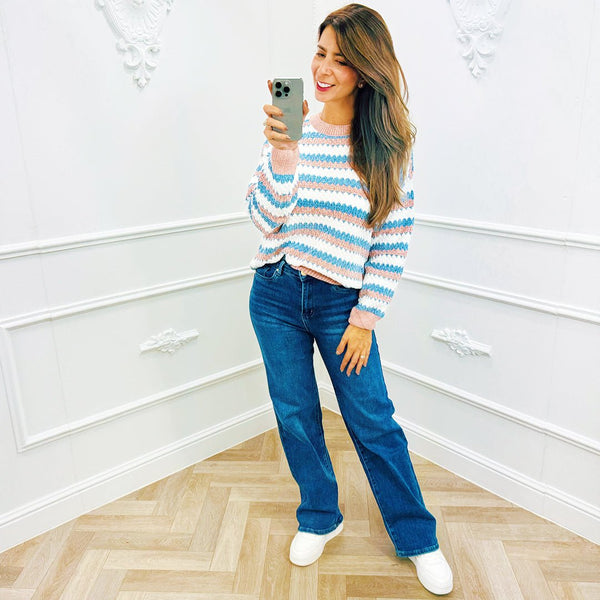 
                    
                      Zigzag Trui Roze - BlushFashionstore
                    
                  