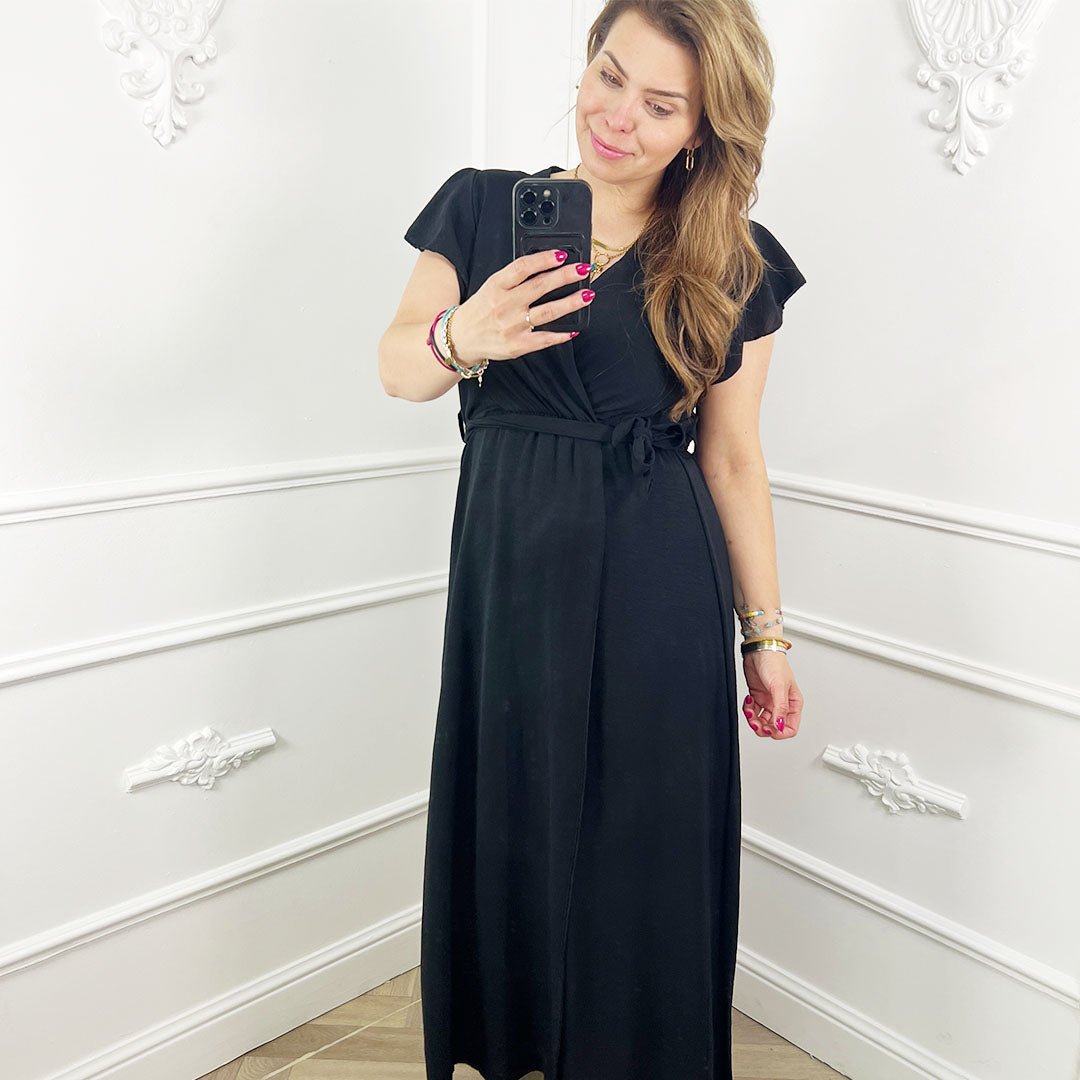 Zwarte Maxi Jurk - BlushFashionstore